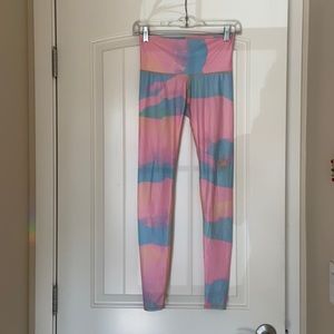 Teeki pink cloud moon phase hot pant size XS